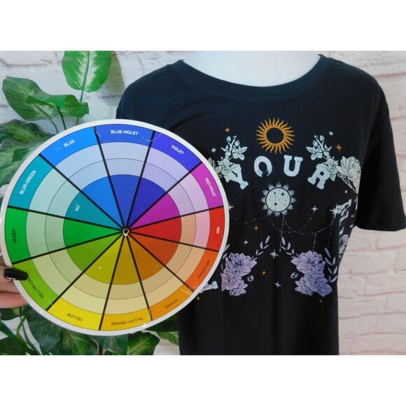 Kristen Nicole Free Your Mind Graphic Tee Black X-Large NWT - Picture 9 of 11